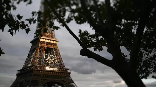 Eiffel Tower Paris Olympics