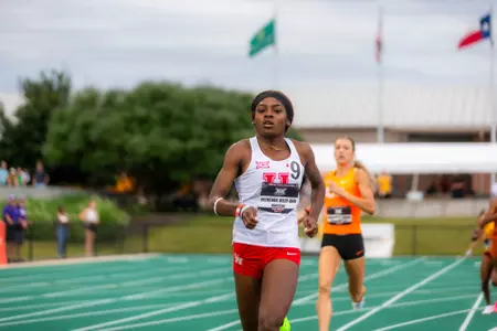 Kelly-Ann Beckford at Big 12 Championship