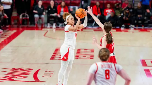 Laila Blair breaks Houston Women's Basketball 3-point record vs. Texas Tech (Jan. 22)