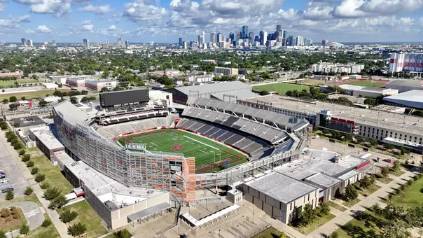 TDECU Stadium Aerial