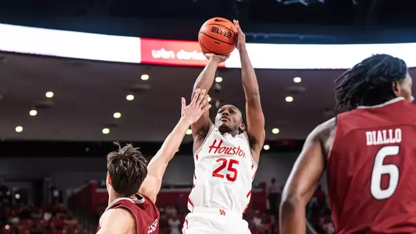 Mercy Miller shoots jumper vs Rider