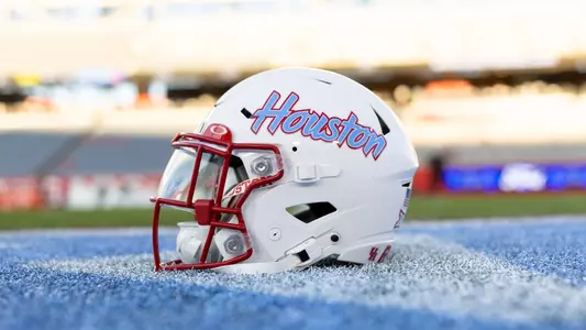 Football vs Baylor at TDECU Stadium. Houston Blue themed game. November 23, 2024.