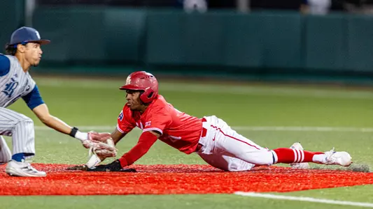 Tre Broussard stolen base vs Rice