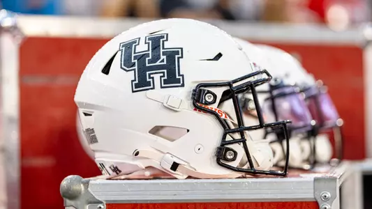 STOCK White Helmet Black UH logo