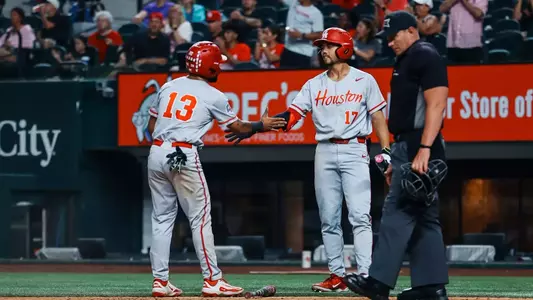 Lott McGinnis celebrate at Big 12 Tournament