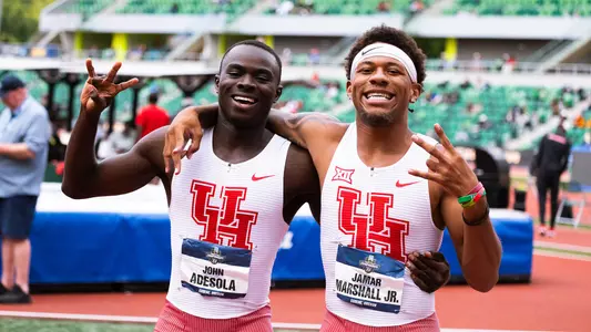 John Adesola and Jamar Marshall Jr. 2025 NCAA Championships