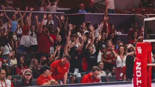 Volleyball Crowd at Fertitta Center