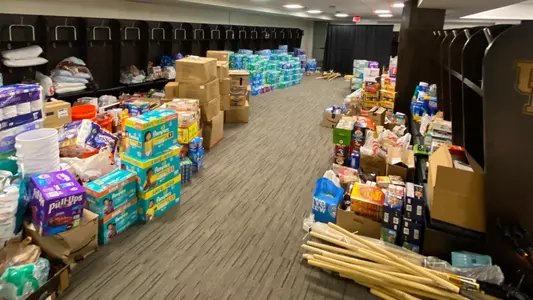 Texas Flooding Relief Drive supplies