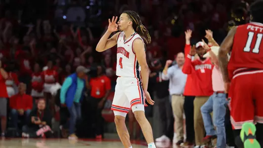 Kingston Flemings celebration vs Texas Tech