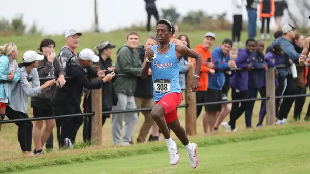 Henok Hagos at Big 12 Championship