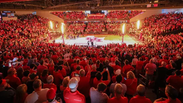 Fertitta Center, Fans, Fire