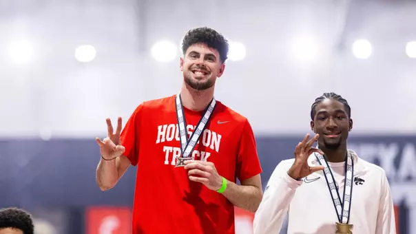 Antrea Mita wins second in high jump at 2026 Big 12 Track & Field Championships