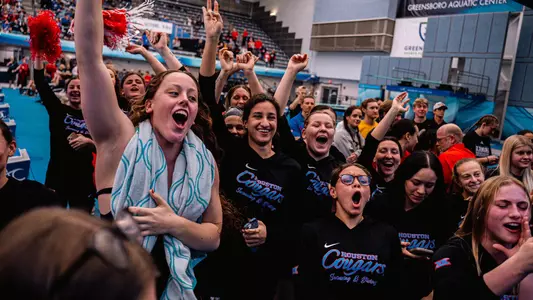 Team Cheering at Big 12 Conference Championship