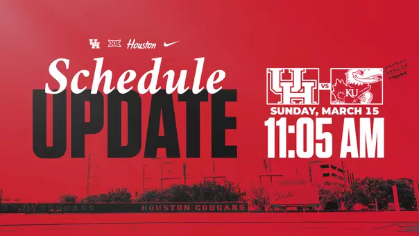 Houston vs Kansas Schedule Update
