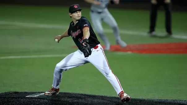 Jackson Baker pitching.