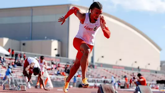 Dominic Harper in running motion
