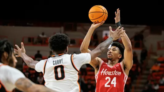 chase mccarty shoots a jump shot
