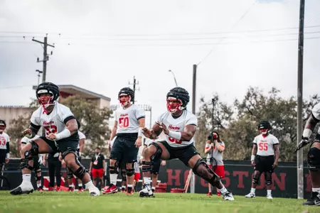 Shadre Hurst at practice