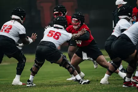 Shadre Hurst at practice