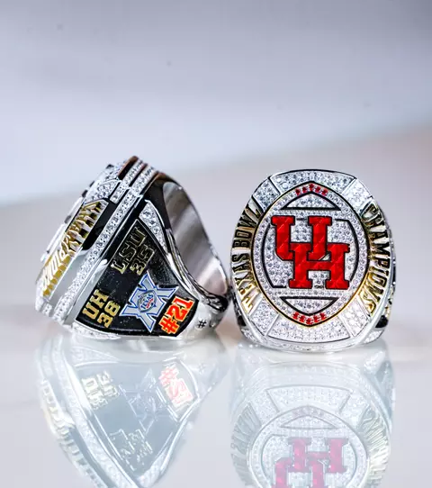 2025 Texas Bowl rings