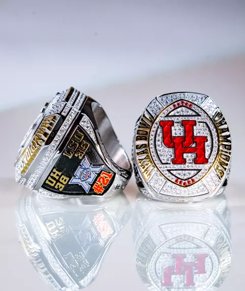2025 Texas Bowl rings