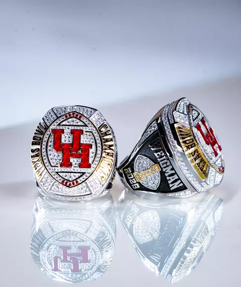 2025 Texas Bowl rings