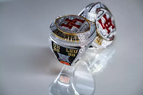 2025 Texas Bowl rings