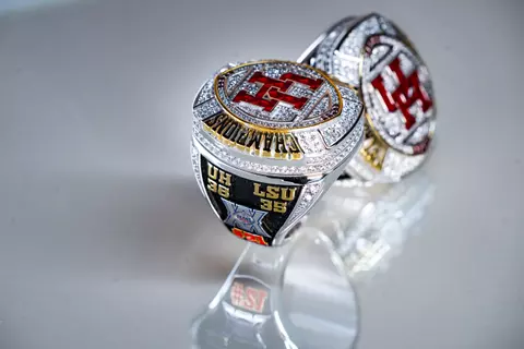2025 Texas Bowl rings