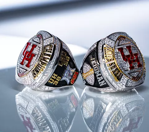 2025 Texas Bowl rings