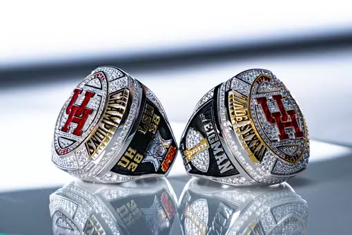 2025 Texas Bowl rings