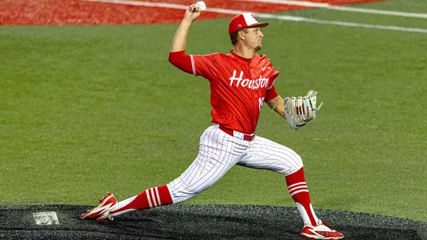 Harrison Boushele pitching