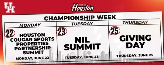 Championship Week dates and events