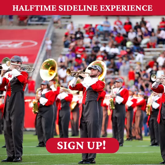 Halftime Sideline experience