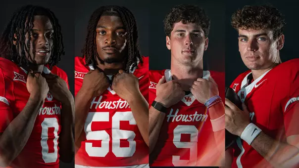 Amare Thomas, Shadre Hurst, Patrick Overmyer, Conner Weigman collage