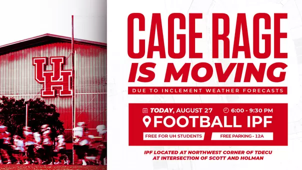 Cage Rage change of venue