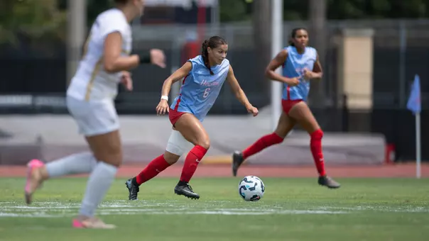 Ava Shannon Dribbles Soccer Ball