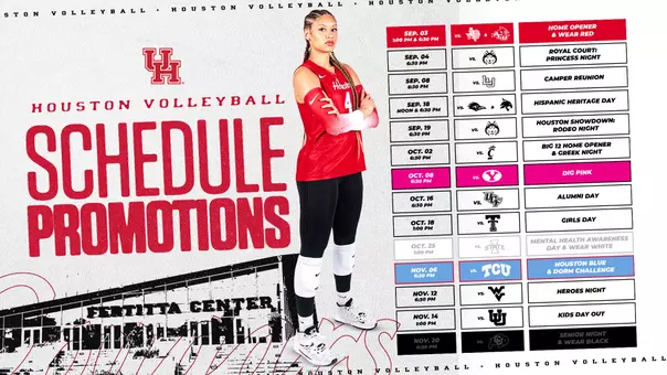 2026 VB Promo Schedule