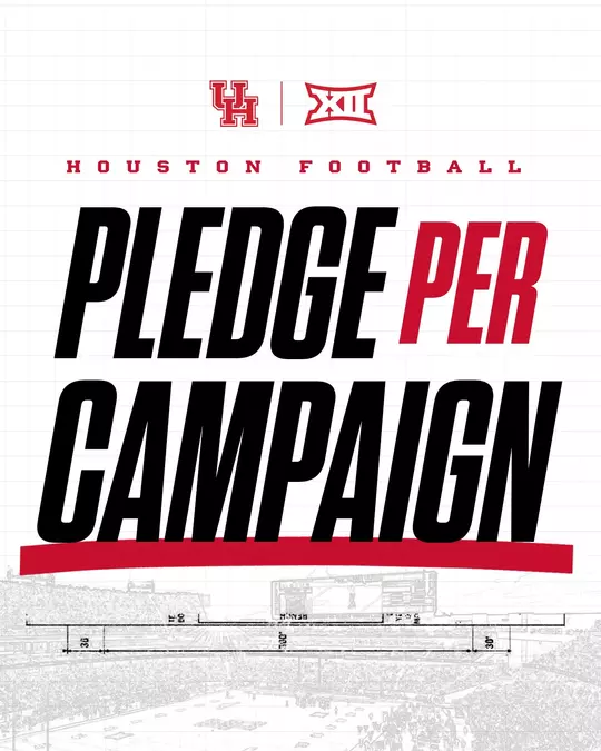 Houston Football Pledge Per Campaign