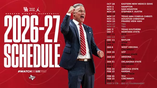 Women's Basketball 2026-27 Schedule