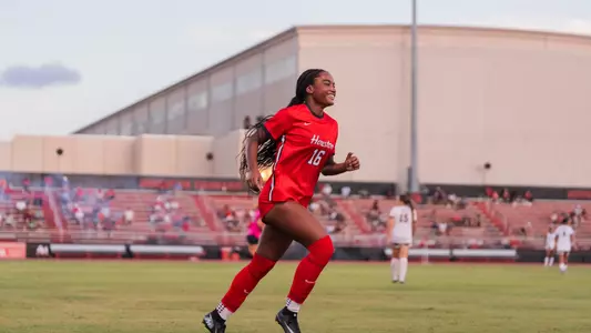 alex ledbetter celebrates after scoring a goal