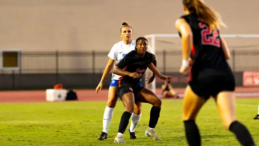 adelhia ghonda posts up a defender while waiting for the ball