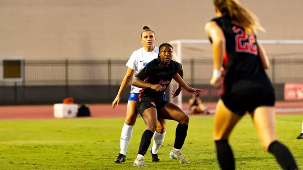 adelhia ghonda posts up a defender while waiting for the ball