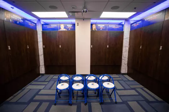 LAWRENCE, KS - July 29, 2022 - the Jayhawk Tennis Center in Lawrence, KS. Photo by Missy Minear/Kansas Athletics