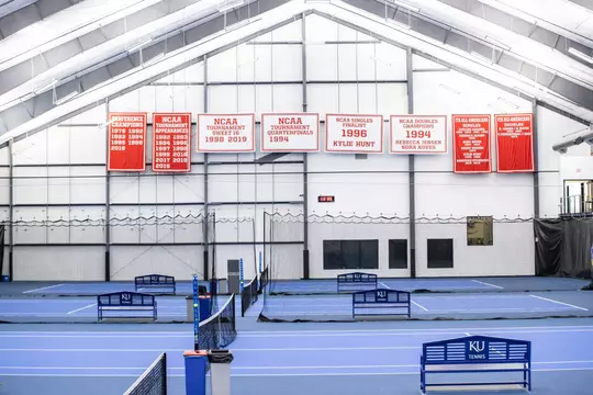 LAWRENCE, KS - July 29, 2022 - the Jayhawk Tennis Center in Lawrence, KS. Photo by Missy Minear/Kansas Athletics
