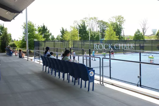 LAWRENCE, KS - July 29, 2022 - the Jayhawk Tennis Center in Lawrence, KS. Photo by Missy Minear/Kansas Athletics