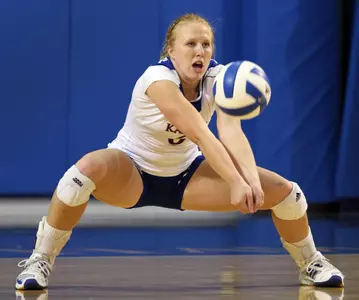 Balanced Offense Leads Kansas Volleyball to Victory Versus San Francisco Image