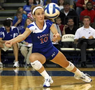 Jayhawk Volleyball Stumbles at Texas Tech Image