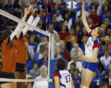 No. 23 Kansas Falls In Heartbreaker to No. 3 Texas, 3-2 Image