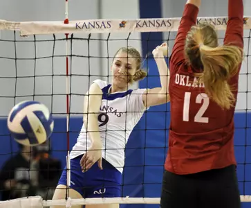 Kansas Puts Up Big Numbers, Builds Big Lead in Loss to No. 22 Oklahoma Image