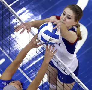 Jayhawks Sweep Billikens Inside Allen Fieldhouse Image